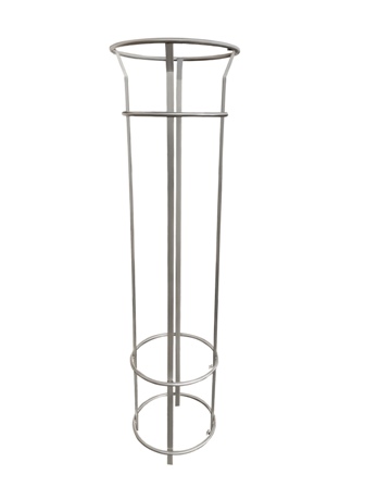 EM460-1800 Bennelong Tree Guard - 1800mm Tall with 4 Pales in Stainless Steel.jpg